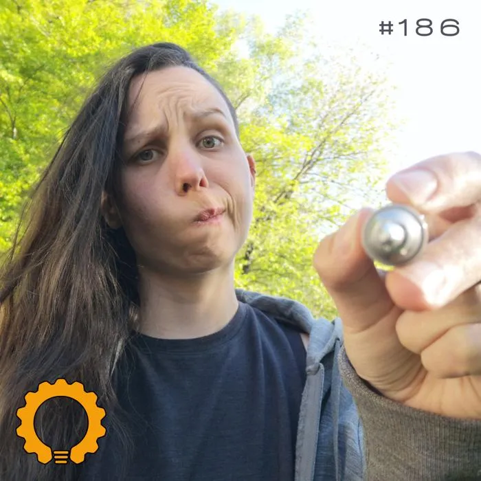 Details zur Podcast Episode #186 Von CNC-Fräse bis RFID-Tag: Wenn Informatik zur Kunst wird mit Sabine Wieluch aka Bleeptrack